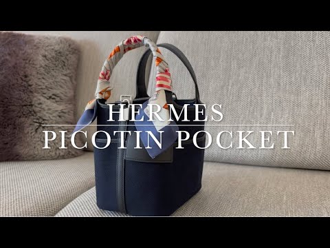 HERMES 【ピコタンポケット】Picotin Pocket18 レビュー 使用感 パリ在住 パリエルメス本店購入品紹介