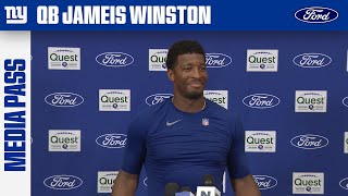 Jameis Winston: "Making the most of the opportunity" | New York Giants
