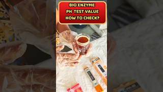 BIO ENZYME PH VALUE TEST #bioenzyme #reels #shorts #soapmaking