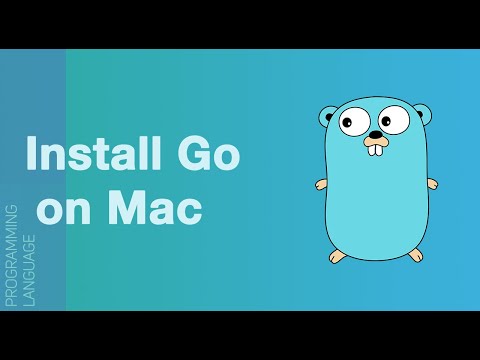 how to install Golang on mac
