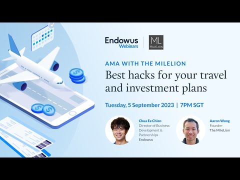 AMA with The MileLion: best hacks for your travel and investment plans