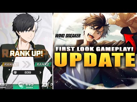 *NEW GAME* WIND BREAKER FIRST LOOK GAMEPLAY! (Mobile/PC)