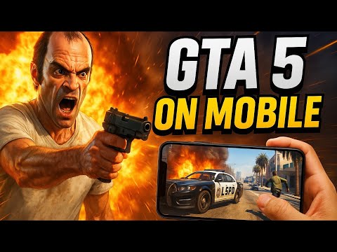 যেকোনো অ্যান্ড্রয়েড স্মার্টফোনে GTA 5 ইনস্টল করুন এবং খেলুন! #gta5 #mobilegaming