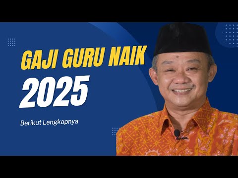 Kabar Gembira Gaji Guru Naik 2025 | Guru Masa Kini