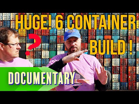 Mega Tiny Home: Mother-Daughter Duo's Six-Container Masterpiece (Part 1)