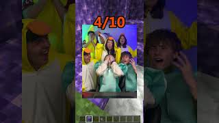 Who did the Minecraft song best? w/ @SharpeFamilySingers 🤔 #Shorts