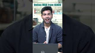 IGNOU Online MBA – Everything You Need to Know #shorts