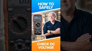 How to Safely Check DC Voltage with a Multimeter