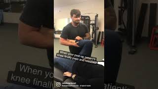 Stiff knee   after Surgery