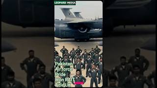 PAF Wins UK Airshow! ✈️ | C-130 Stuns at RIAT 2025 | Pakistan Air Force Makes History 🔥 #shortsfeed