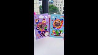 开学就是教师节了，亲手给老师做张美美的教师节贺卡！#贺卡#手工贺卡#教师节贺卡#教师节礼物 #手工diy