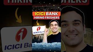 ICICI Bank is offering Internship + Job Guarantee!💯 #shorts