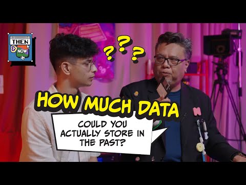 Then & Now | How Much Data Could You Actually Store In The Past? | Kakee Original