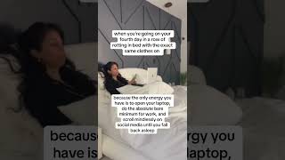 POV: bed rotting is your new lifestyle...bed rotting and your nervous system explained 👇🏼 #shorts