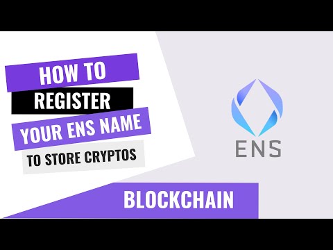 HOW TO REGISTER YOUR ENS (ETHEREUM NAME SERVICE) TO RECEIVE ANY CRYPTO, TOKEN OR NFT ON YOUR WALLET