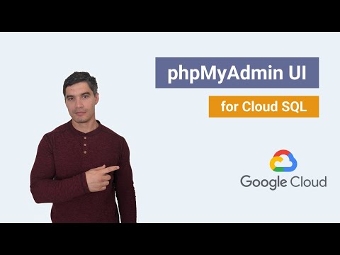 Google Cloud SQL: Install a phpMyAdmin Web UI