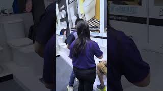 Canton Fair 2025: Sunrise Innovates in Bathroom Toilets #cantonfair  #toilet  #toiletbowl