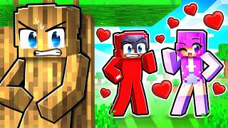 Using INVISIBILITY To SPY On My CRUSH in Minecraft!
