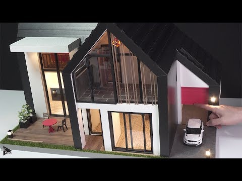 How to Make Dream Mini House #8 - Garage (overhead door)