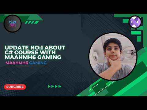 Update no:1 About C# course with MAAHMH6 GAMING #gaming #learning#update #skill #crypto#nft