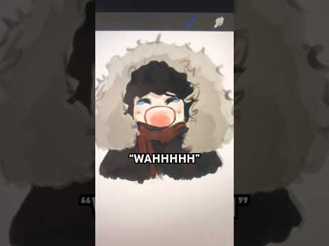Just a video of my ocs Ryoto and Zion :) #snow #funny #drawing #oc #youngartist #art #winter #cute