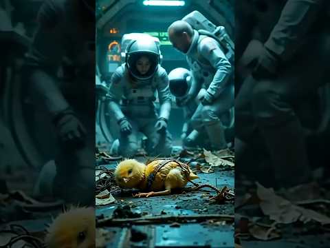 Oxygen Mission: Little Hero Chick Saves Space Crew | Emotional Sci-Fi Animation