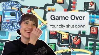 causing a government shutdown | self care gaming: mini motorways