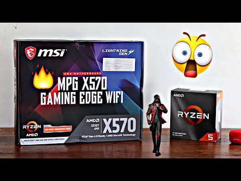 Best X570 Motherboard ft MSI MPG X570 Gaming Edge WiFi Unboxing [Hindi]