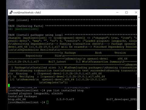 1. How to uninstall multiple packages using Ansible