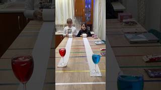 Toilet paper challenge game #andriana #alena #challenge #toiletpapergaming #toiletpaperchallenge