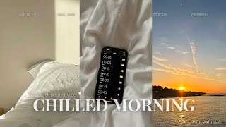 SLOW MORNING AND EMPTY SCHEDULE | for a day of being lazy & doing nothing ☁️🌿☕️🕊️✨