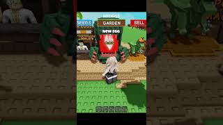 NEW Dino Upgrade Max Level + Primal Egg #growagarden #roblox #mizgos