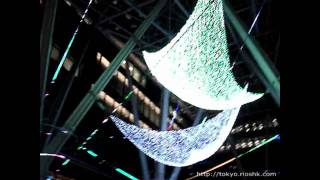 汐留(Shiodome)附近的小燈飾
