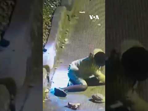 Sleeping man is struck by train in Peru but survives | VOA Urdu