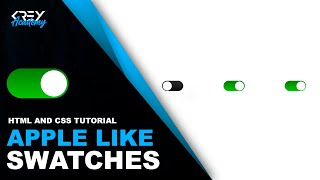 🍎 Cómo hacer un SWITCH en HTML y CSS ✅