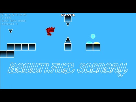 Geometry Dash | Beautiful Scenery by ItsKyltii (me) [XXXL Layout Showcase]