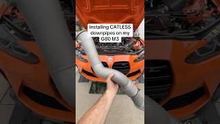 Installing IRL 3.5 Inch CATLESS Downpipes on my G80 M3