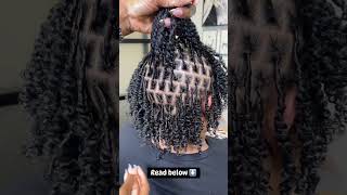 Starter locs #locs #locjourney #locstyles #starterlocs