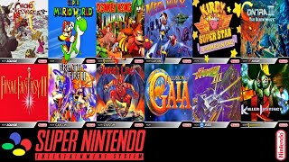 Top 100 Best Super Nintendo Entertainment System (SNES) GAMES That Never Die (US) || Greatest Ever