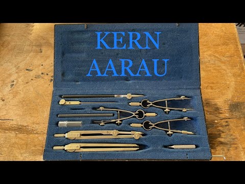 Review - Kern Aarau / Kern Swiss Drafting Set w cute little baby compasses 👶👶👶