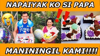 NAIYAK SA SURPRESA SI PAPA SA KANILANG 32ND WEDDING ANNIVERSARY | A SIMPLE SURPRISE TO OUR PARENTS