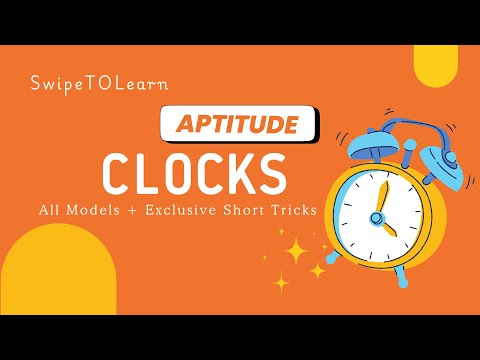 Clocks Aptitude Tricks | Solve in Seconds ⏰ | Shortcut Methods Explained!
