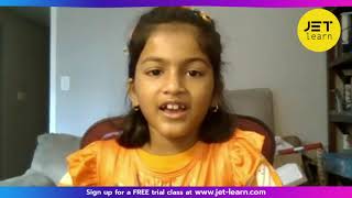 #JetLearnerSpeaks Aunwita On Her JetLearn Journey