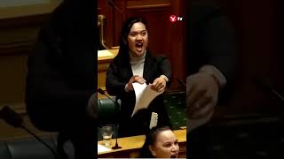 New Zealand MPs suspended for performing haka in parliament