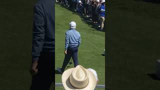 Fred Couples Hoag golf 1st tee Sat 2025