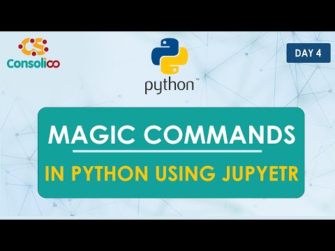 Day 4: Python Magic commands in jupyter notebook | How to save, load and run .py files in jupyter