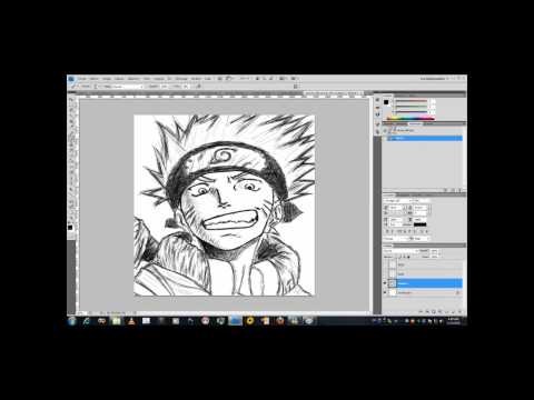Naruto Speed drawing step by step - Tox