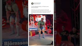 His World Record Deadlift: TEXTBOOK!😳