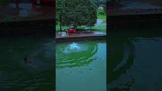 The biggest pool Monsoon Kerala #shortsvideo #travel #monsoon #kerala