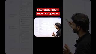 NISER| NEST 2025: Most Important Questions You MUST Know!